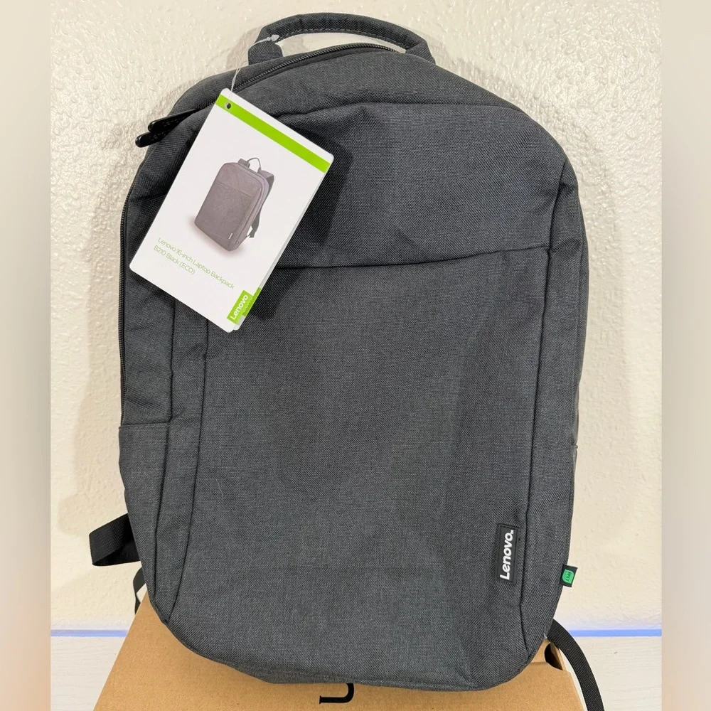 Lenovo 16” Laptop Backpack Black B210 Durable, Water-Repellent, Lightweight,